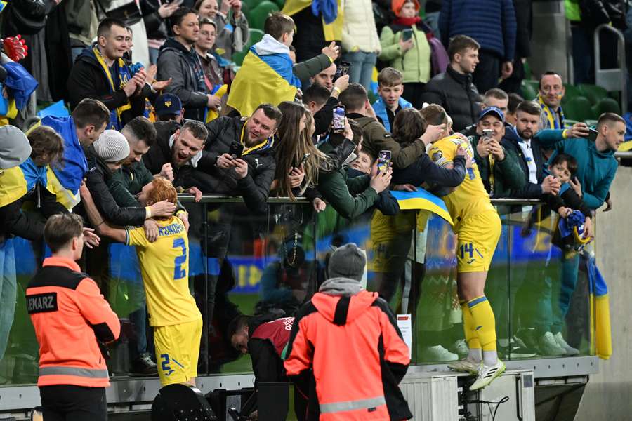 Ucrania, a la Eurocopa.