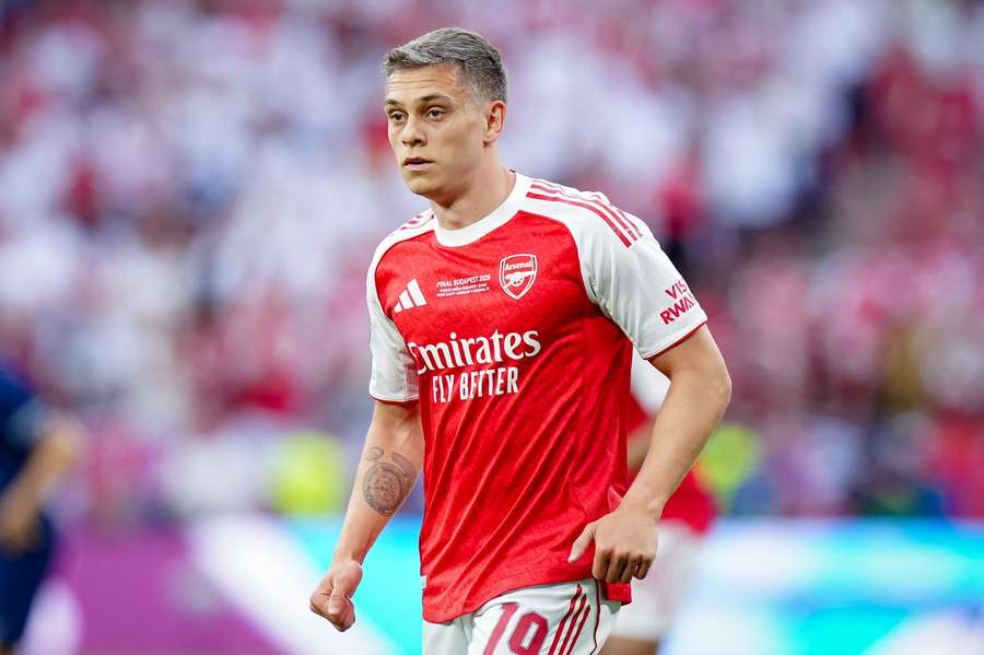 Leandro Trossard won the Premier League with Arsenal last season