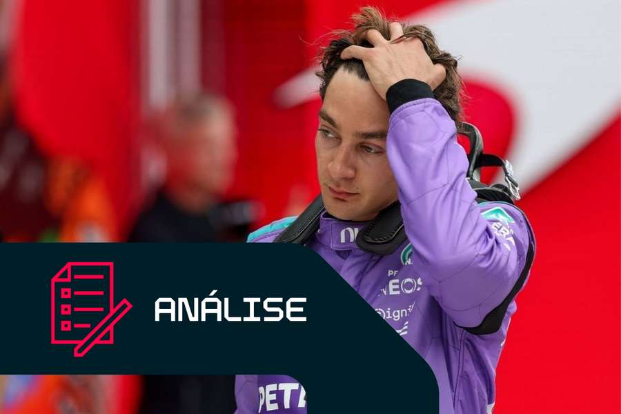 George Russell no Grande Prémio de Miami