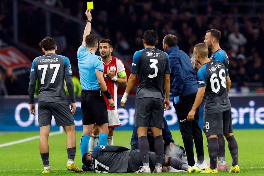 Ajax were battered by Napoli