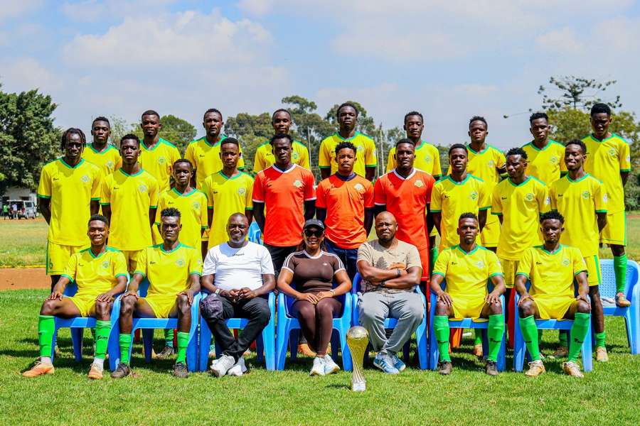 Kariobangi Sharks squad during a past game