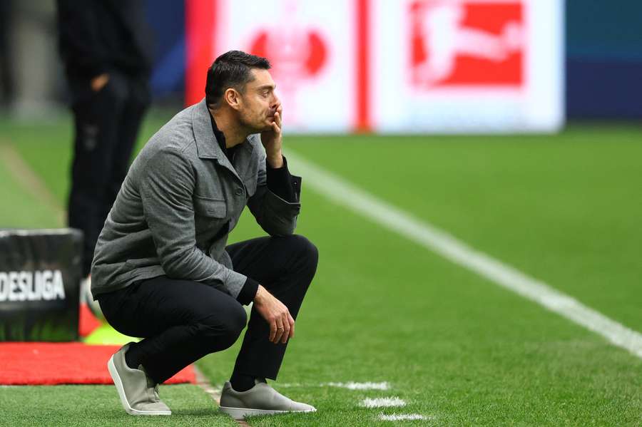 Frankfurts Cheftrainer Albert Riera