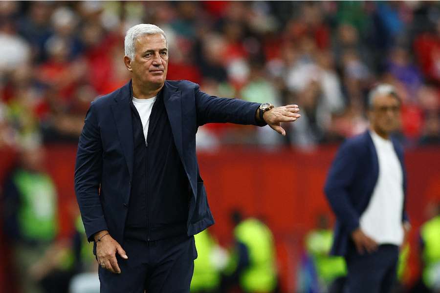 Vladimir Petkovic on the touchline