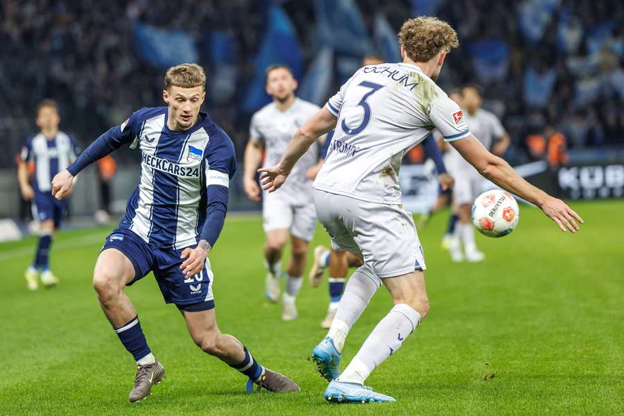 Cuisance kam mit der Hertha gegen Bochum nicht über ein 1:1 hinaus.