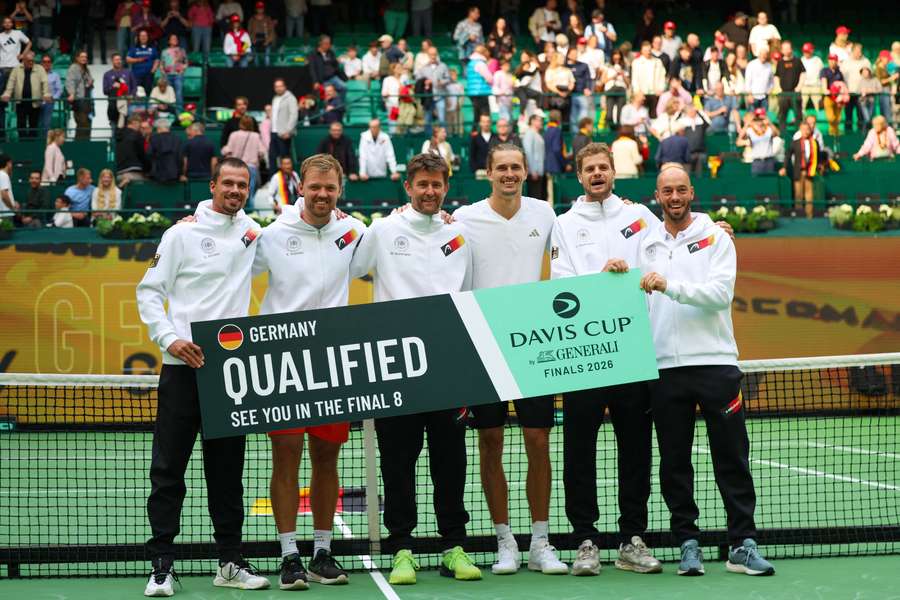 Germany are through to the Davis Cup Final 8 Germany are through to the Davis Cup Final 8