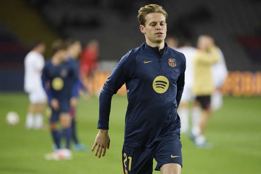 De Jong maakte drie weken geleden zijn rentree tegen Young Boys