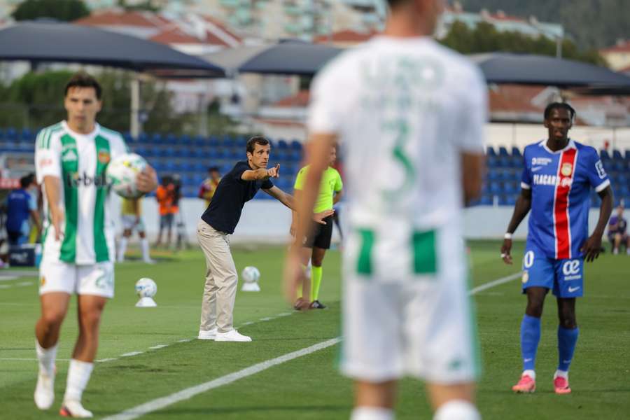 Sérgio Ferreira, treinador do Alverca Sérgio Ferreira, treinador do Alverca
