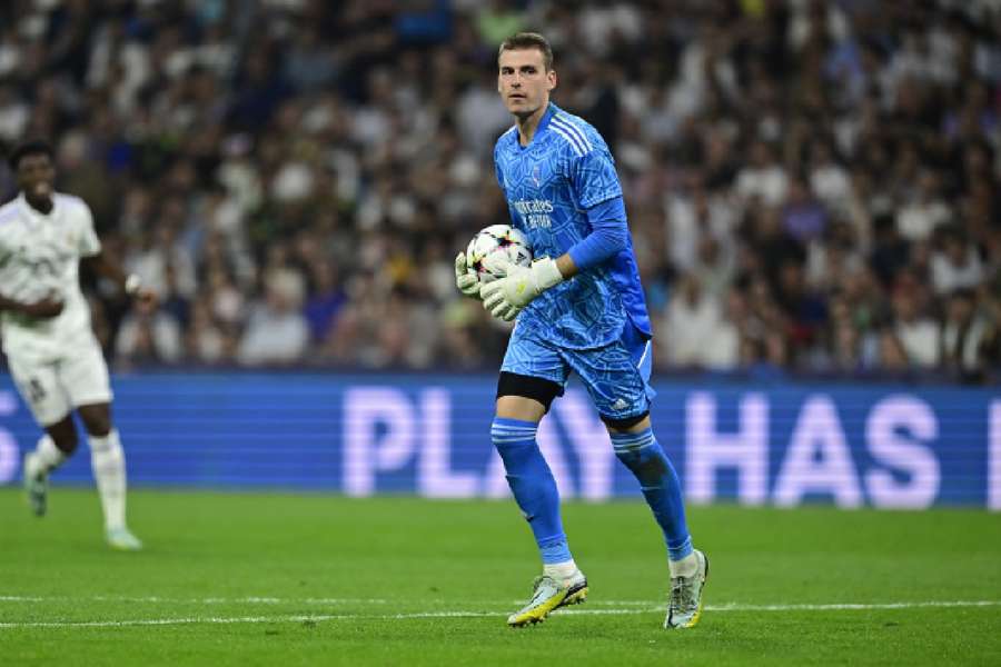 En la octava jornada, primera portería a cero del Real Madrid y de Lunin en LaLiga