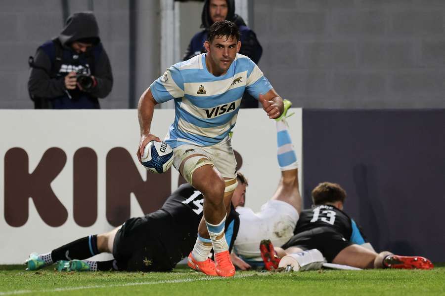 Argentine winger Pablo Matera crossed the line in each of Argentina's last three home games.
