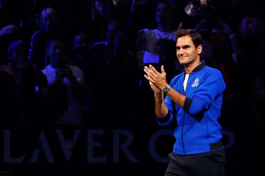 Federer retired earlier this year after the Laver Cup