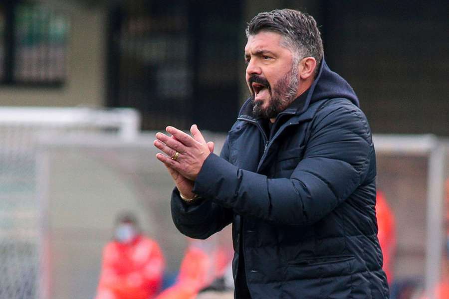 Gennaro Gattuso clapping