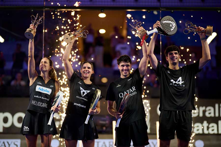 Los flamantes campeones de Tarragona