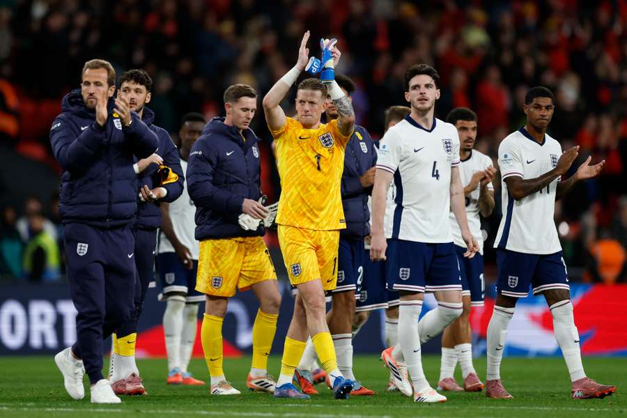 Jordan Pickford after England's win over Wales