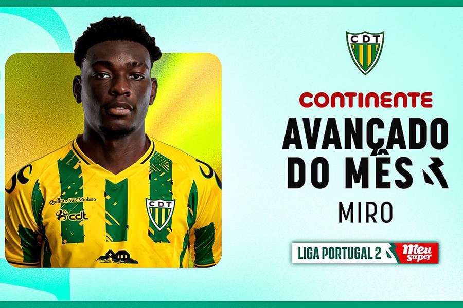 Miro, avançado do Tondela