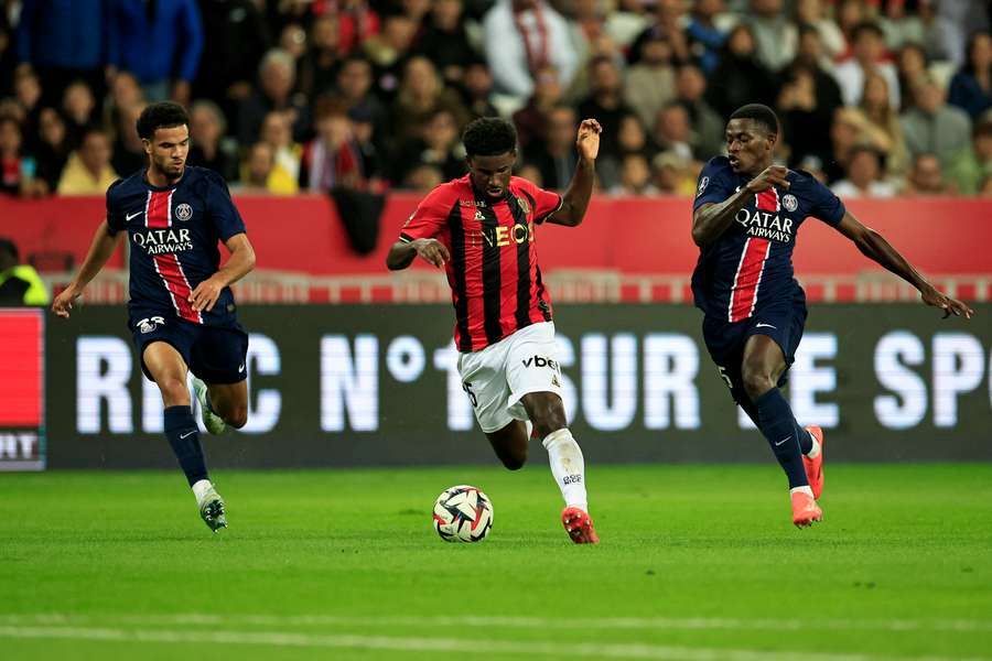 There was nothing to separate PSG and Nice on Sunday