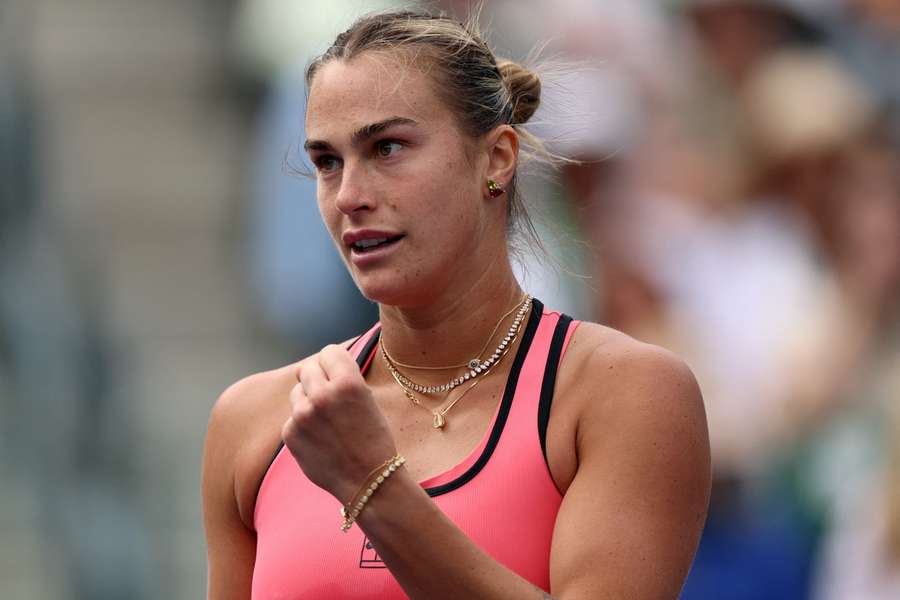 Aryna Sabalenka will be the huge favourite against Linda Noskova