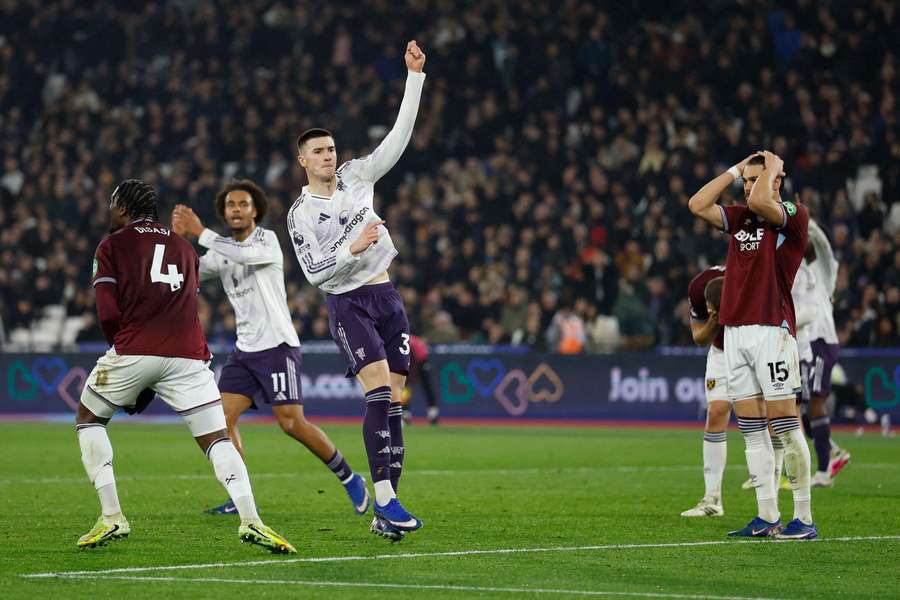 Sesko fez o golo do Manchester United aos 90+6 minutos