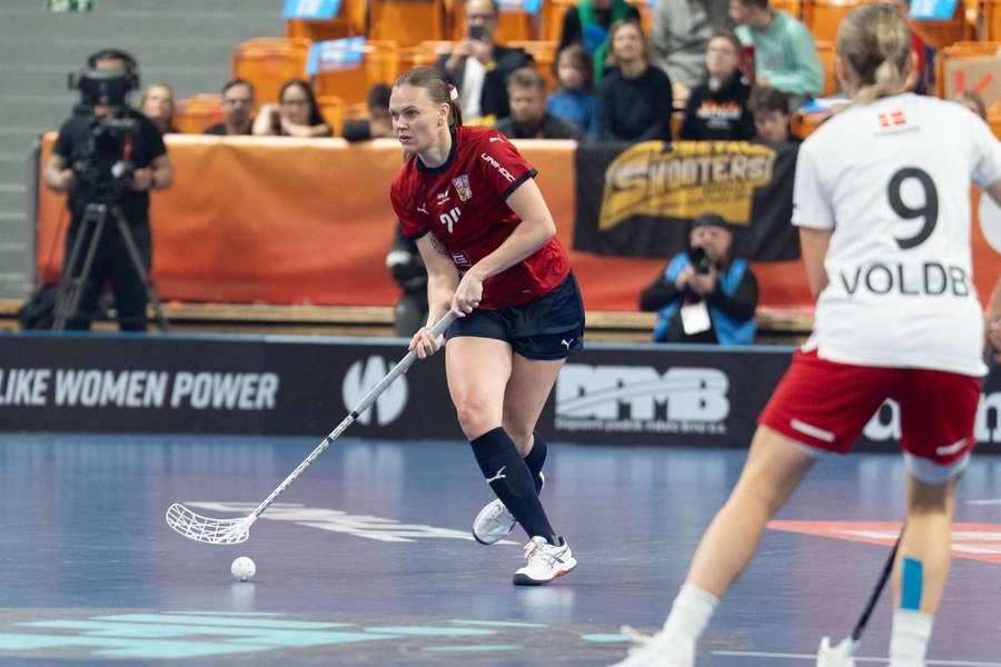 Denisa Ratajová vstřelila v úvodním zápase šampionátu proti Dánsku dva góly. Denisa Ratajová vstřelila v úvodním zápase šampionátu proti Dánsku dva góly.