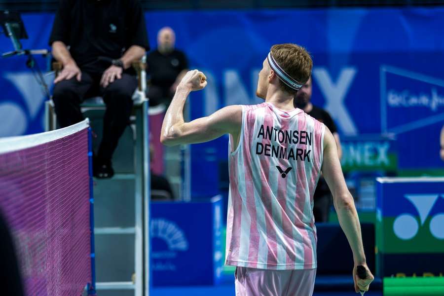 Anders Antonsen is ready for the final of the Thailand Open