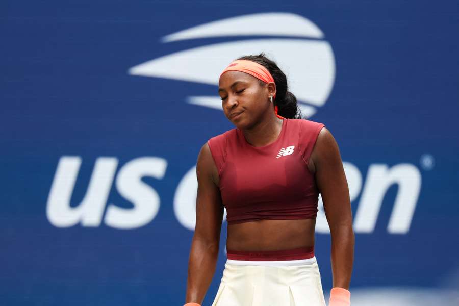 Coco Gauff lundi.