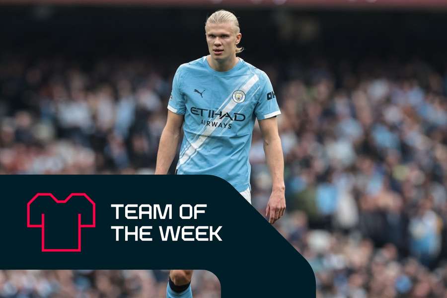 Haaland excels in Premier League Team of the Week