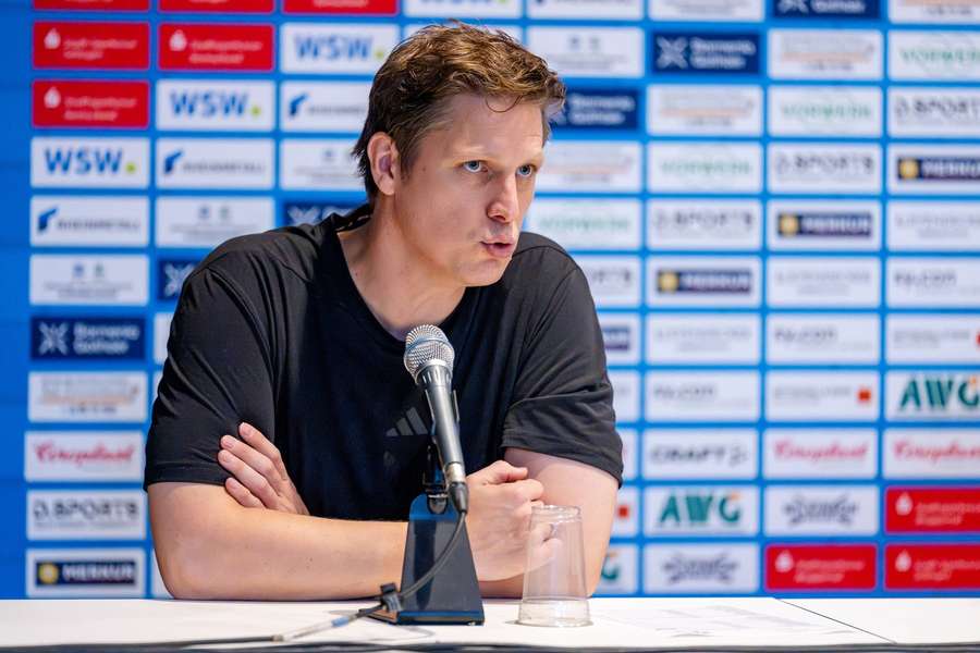 Füchse-Trainer Nicolej Krickau tritt mit seinem Team bei der Klub-WM in Ägypten an. Füchse-Trainer Nicolej Krickau tritt mit seinem Team bei der Klub-WM in Ägypten an.