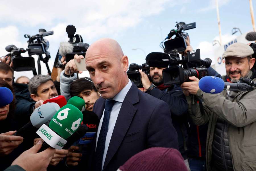 Luis Rubiales mardi.