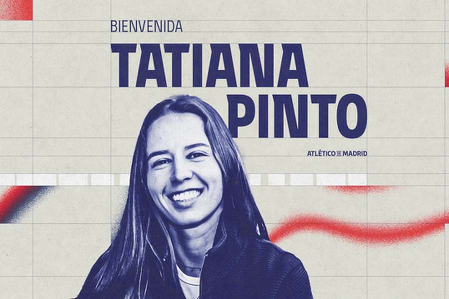 Tatiana Pinto reforça Atlético Madrid