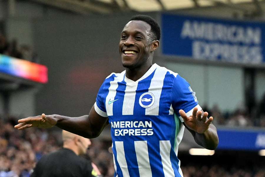 Danny Welbeck has been in sensational form for Brighton this season