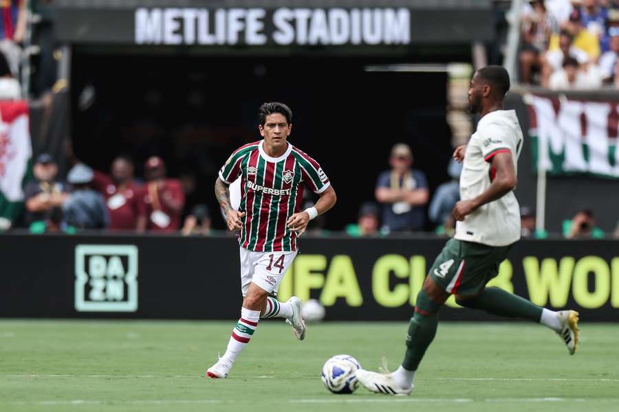 Cano durante semifinal contra o Chelsea Cano durante semifinal contra o Chelsea