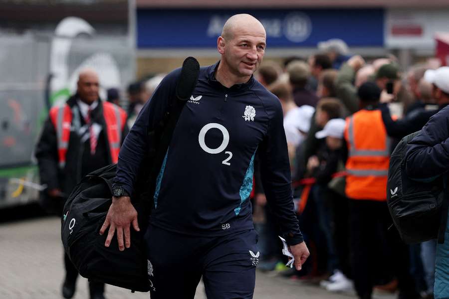 Steve Borthwick ahead of kick-off Steve Borthwick ahead of kick-off