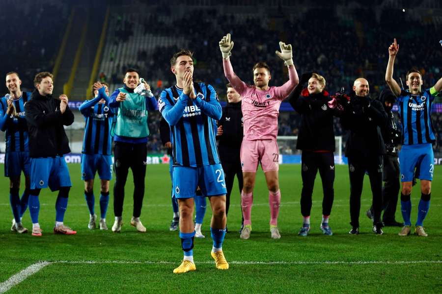 It was a famous night for Club Brugge
