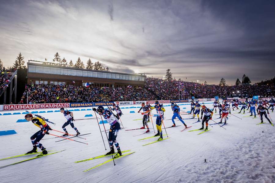Campeonatos do Mundo de biatlo em Nové Město na Moravě contaram com a presença de 210.681 adeptos