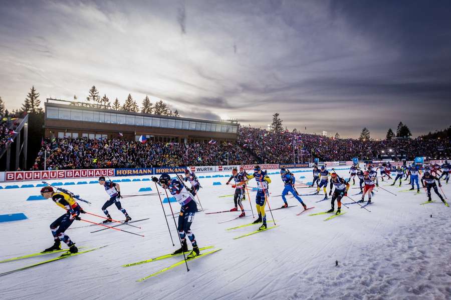 Campeonatos do Mundo de biatlo em Nové Město na Moravě contaram com a presença de 210.681 adeptos