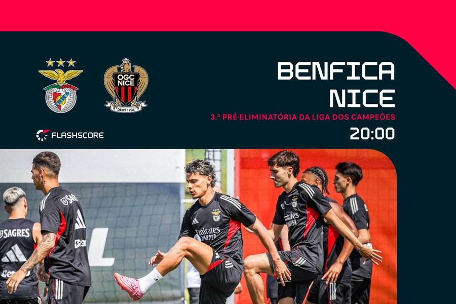 Benfica venceu por 0-2 na primeira mão