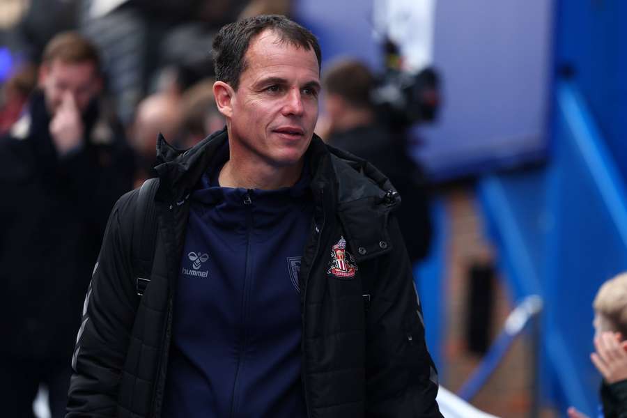 Sunderland manager Regis Le Bris Sunderland manager Regis Le Bris