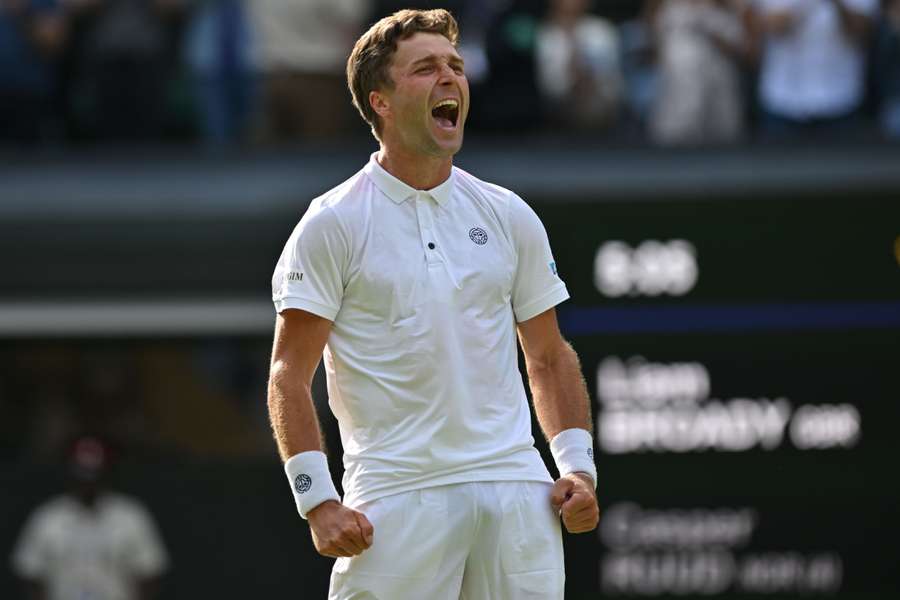 Liam Broady was a wild card entry at Wimbledon and beat world number four Casper Ruud to reach the third round