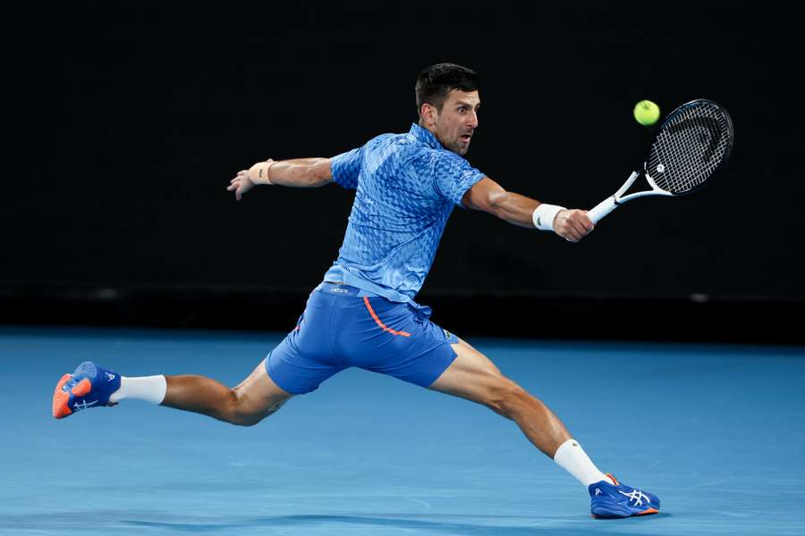 Novak Djokovic dans ses œuvres.