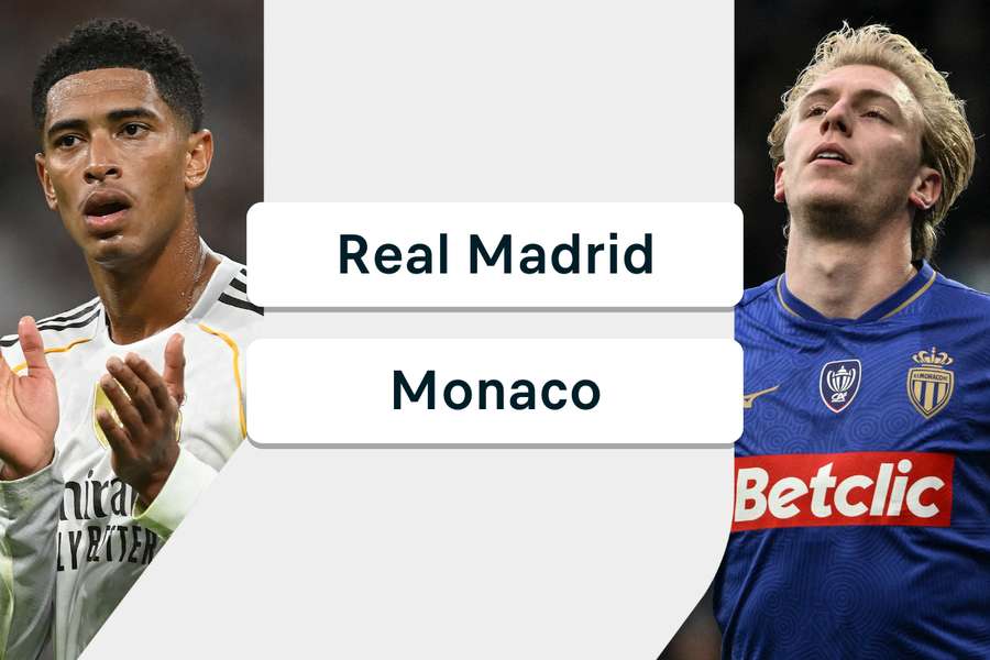 Real Madrid vs Monaco