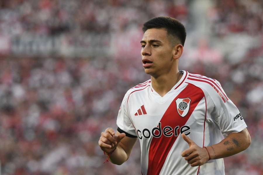 Claudio Echeverri, jugador de River