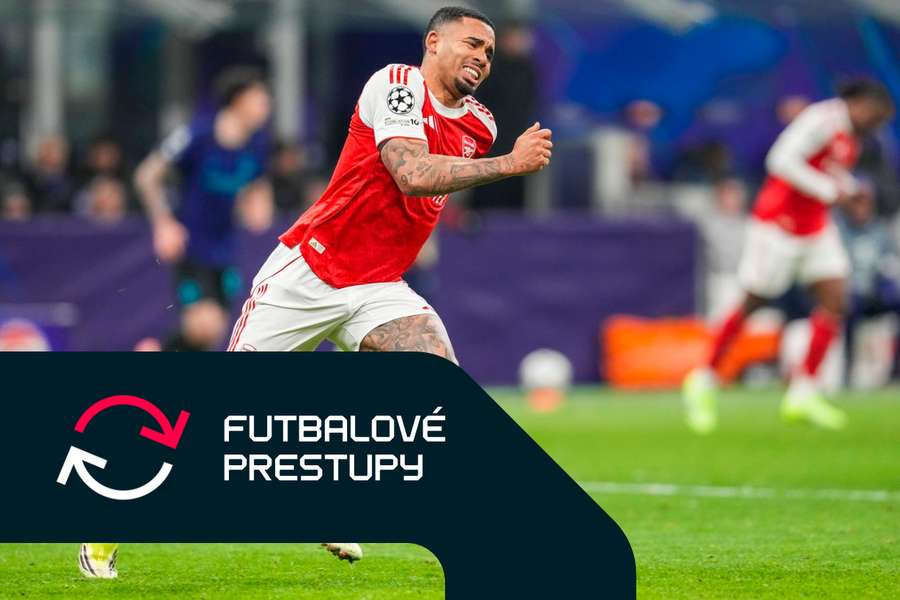 Gabriel Jesus môže vymeniť dres.