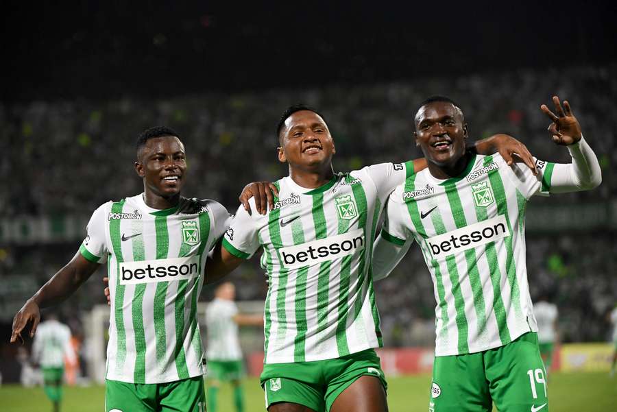 Marino Hinestroza, Alfredo Morelos y Kevin Viveros