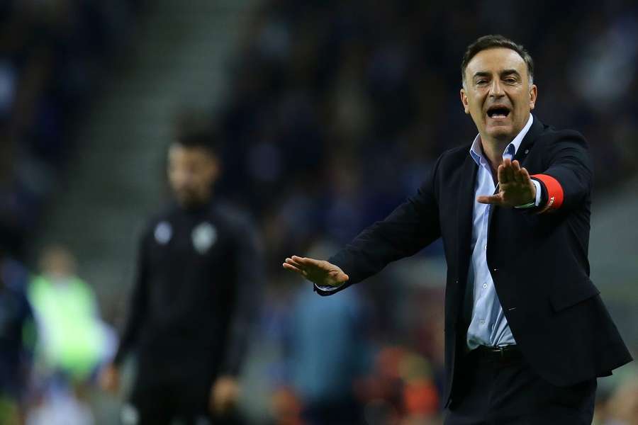 Carlos Carvalhal, treinador do SC Braga