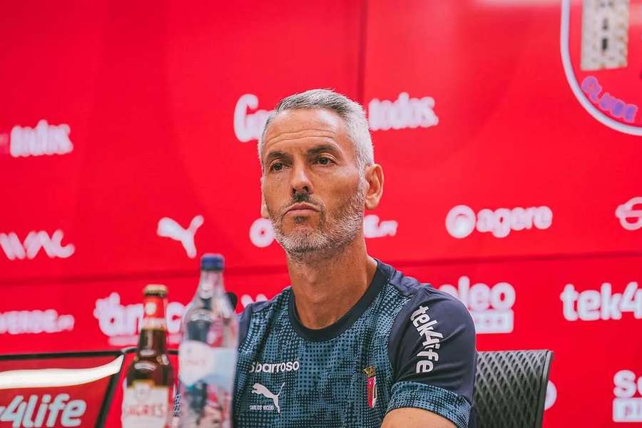 Carlos Vicens, treinador do SC Braga