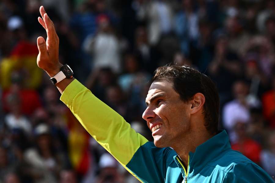 Rafa Nadal ha citado a la prensa en su academia.