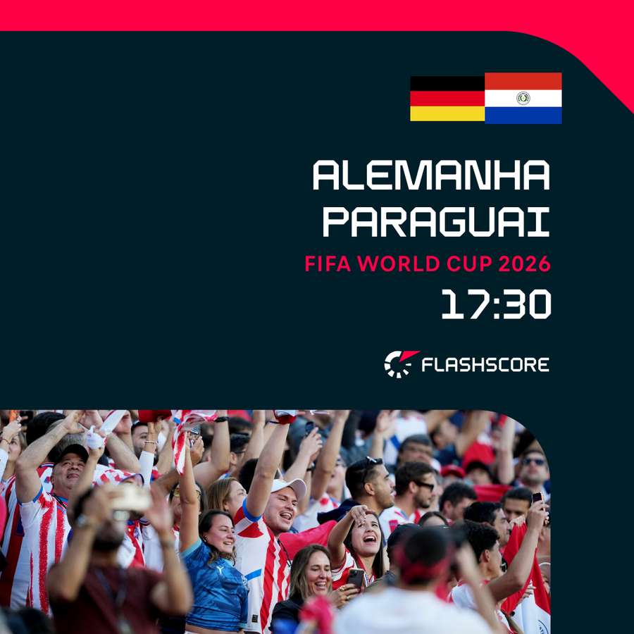 Alemanha x Paraguai duelam pela segunda fase da Copa
