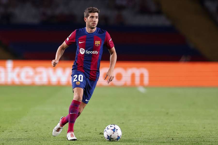 Sergi Roberto kan weer in actie komen voor Barcelona