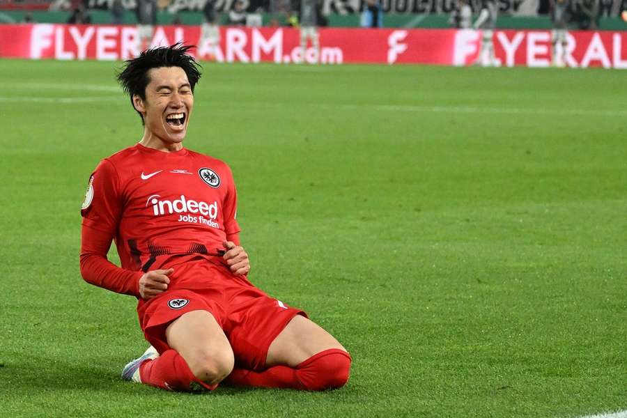 Kamada es el máximo goleador del Frankfurt en Europa