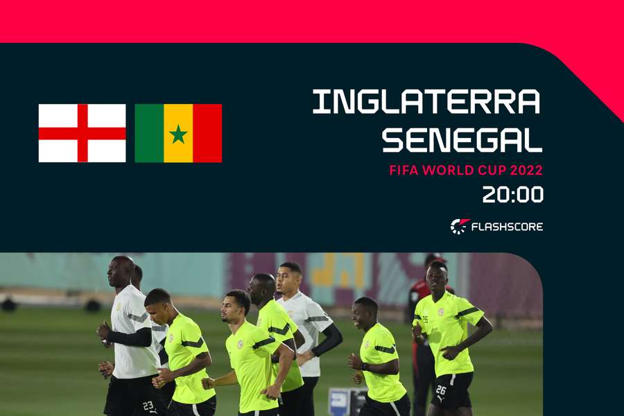 La anárquica Senegal mide sus posibilidades contra la talentosa Inglaterra