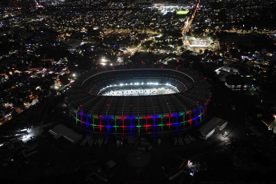 Das Eröffnungsspiel findet im Azteca Stadium in Mexiko City statt